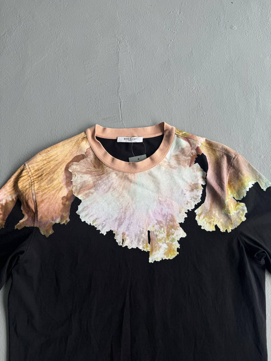 Givenchy Neck Floral Tee
