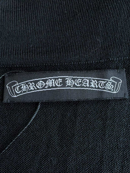 Chrome Hearts Women’s Cross Patch Wool Dress Cardigan