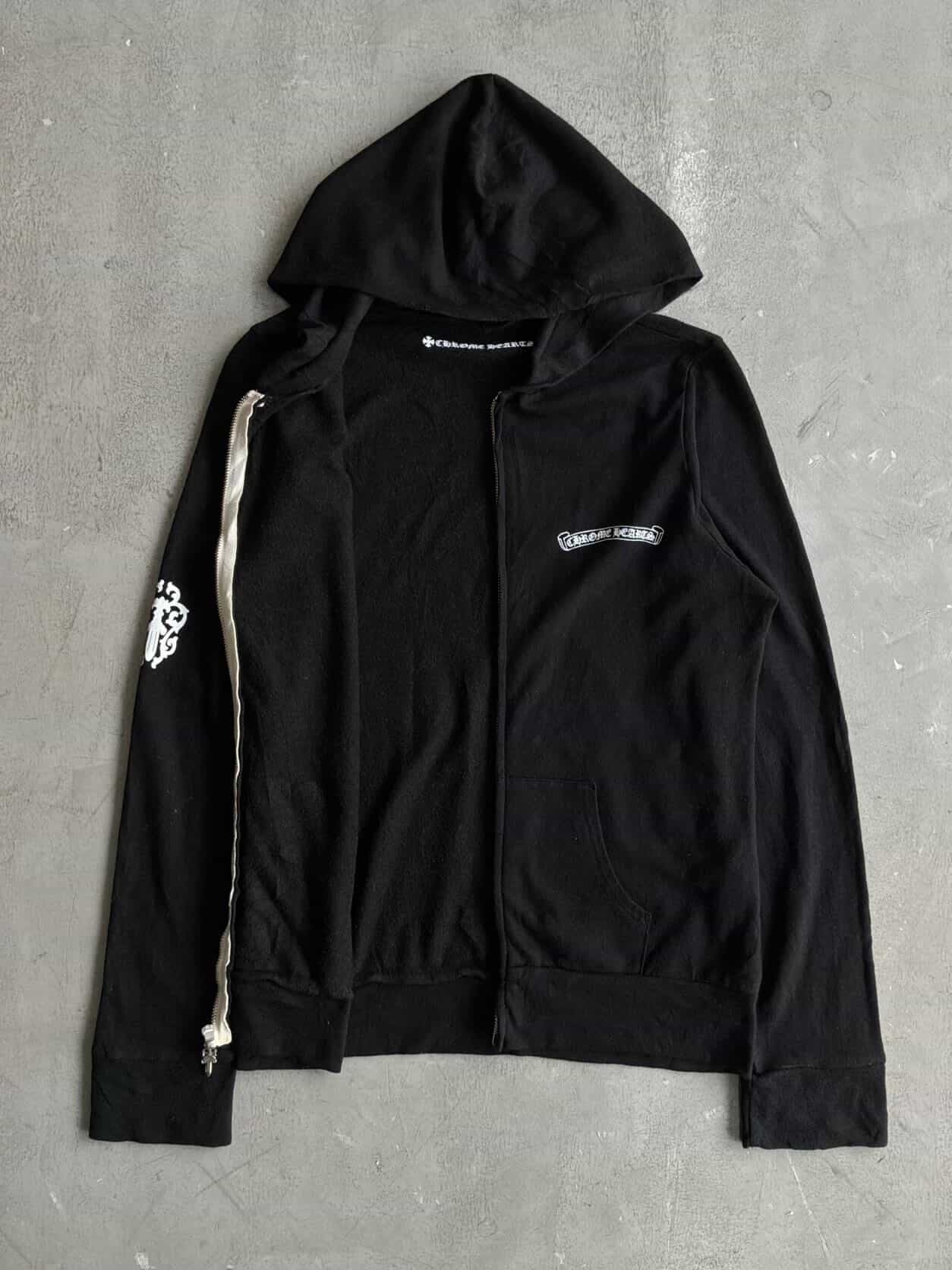 Chrome Hearts x Matty Boy Defiance Attitude Zip Hoodie