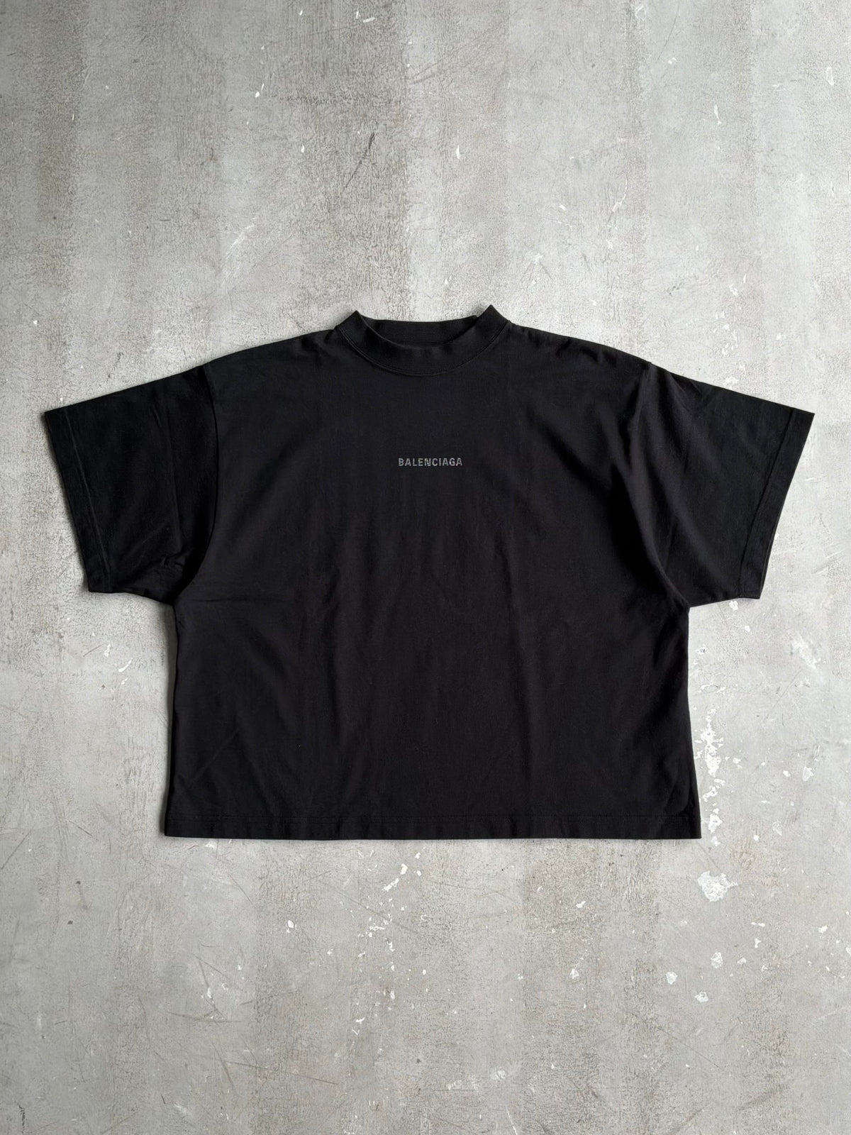 Balenciaga Swarovski Spellout Tee