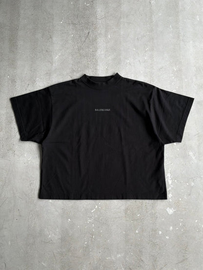 Balenciaga Swarovski Spellout Tee