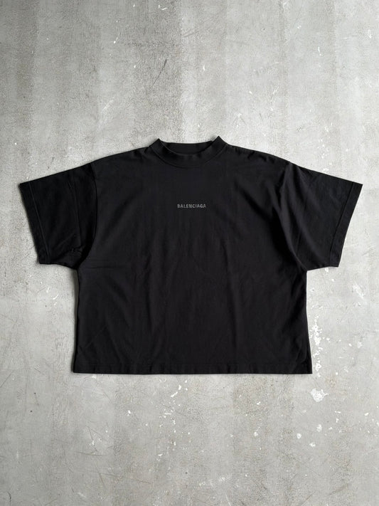 Balenciaga Swarovski Spellout Tee