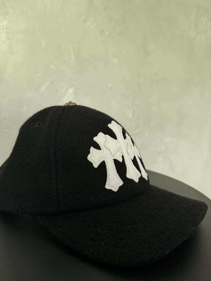 Chrome Hearts Tripple Cross Patch Wool Cap