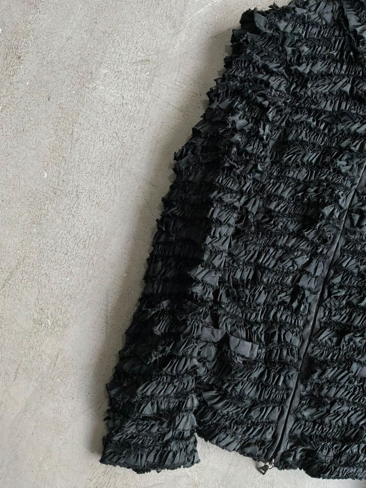 Prada Ruffles Zip Jacket