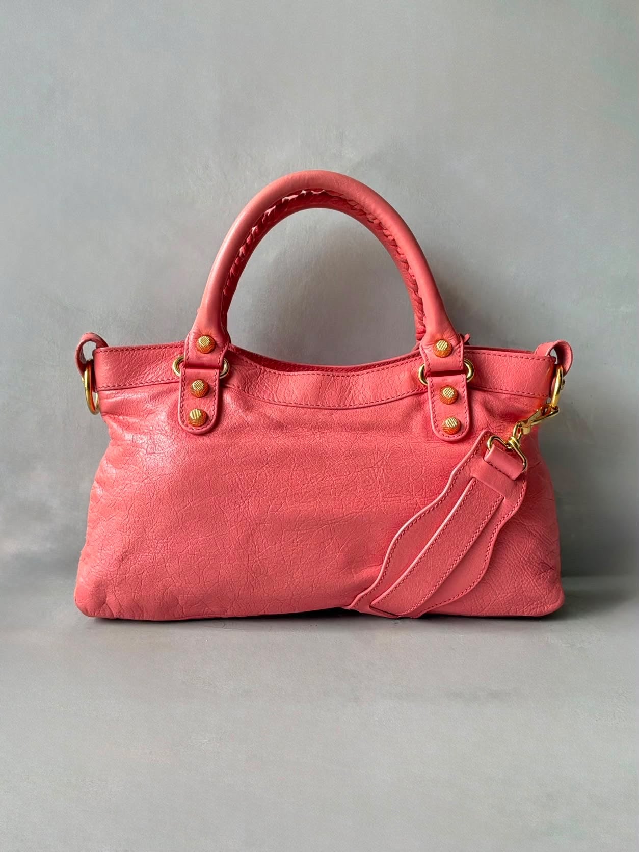 Balenciaga Le First Candy Pink Lambskin Bag