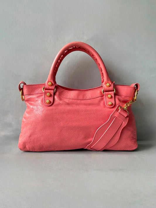 Balenciaga Le First Candy Pink Lambskin Bag