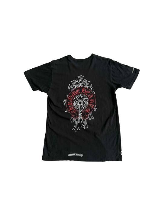 Chrome Hearts Red Cemetery Tee