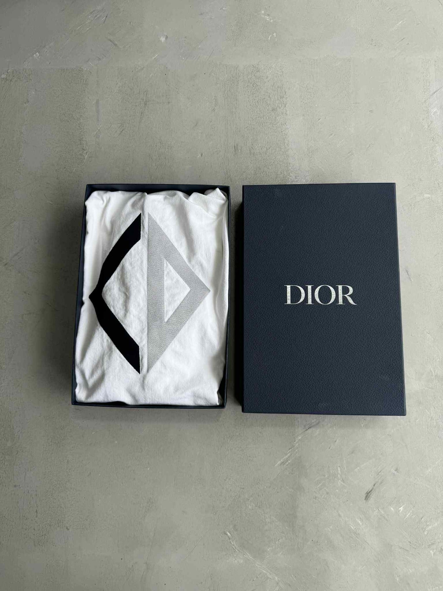 Dior Embroidered Cd Letter Denim White Jackrt