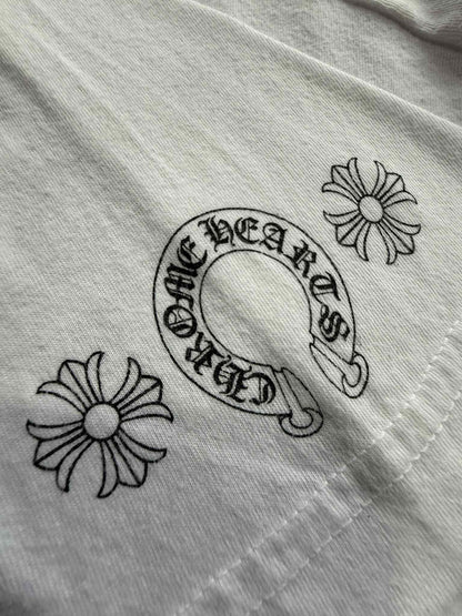 Chrome Hearts Multi Logo White Shirt