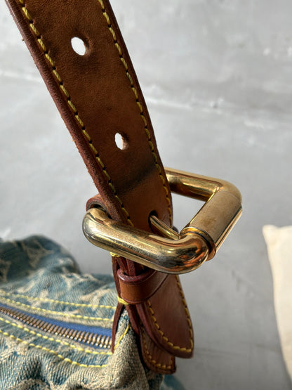 Louis Vuitton Denim Monogram PM Shoulder Bag
