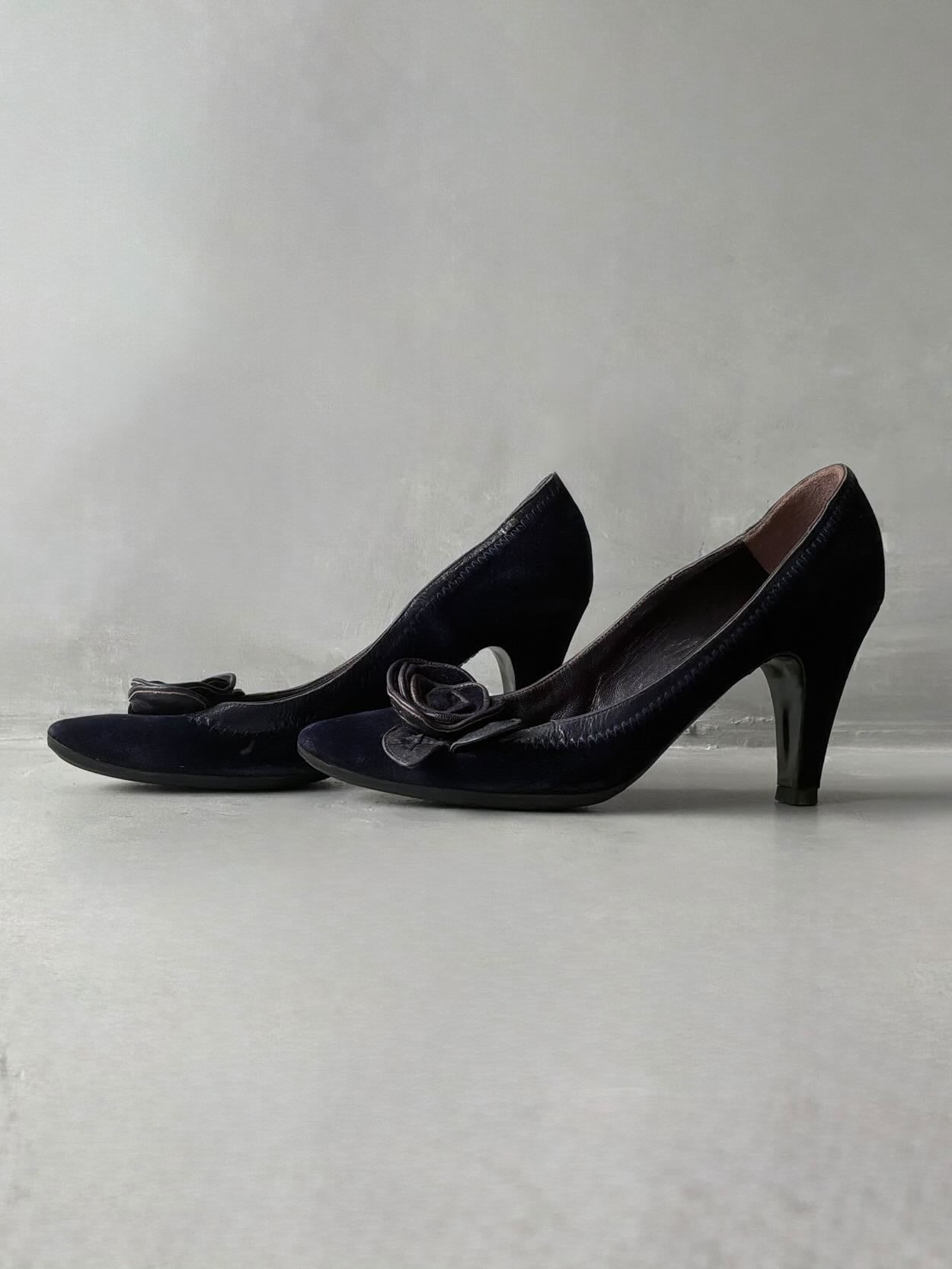 Marc Jacobs Velvet Pumps Heel