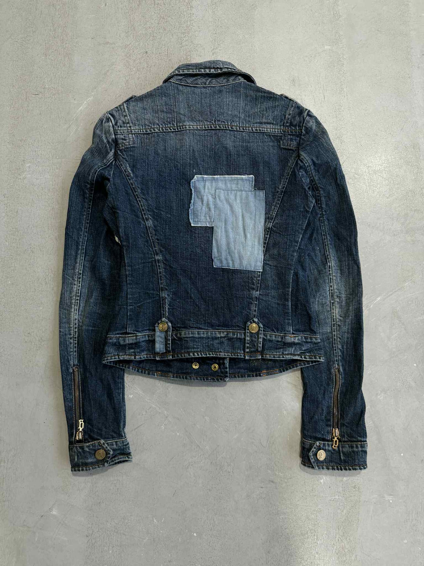 Vintage Galliano Patchwork Denim Jacket