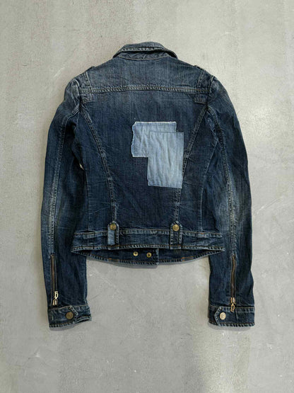 Vintage Galliano Patchwork Denim Jacket