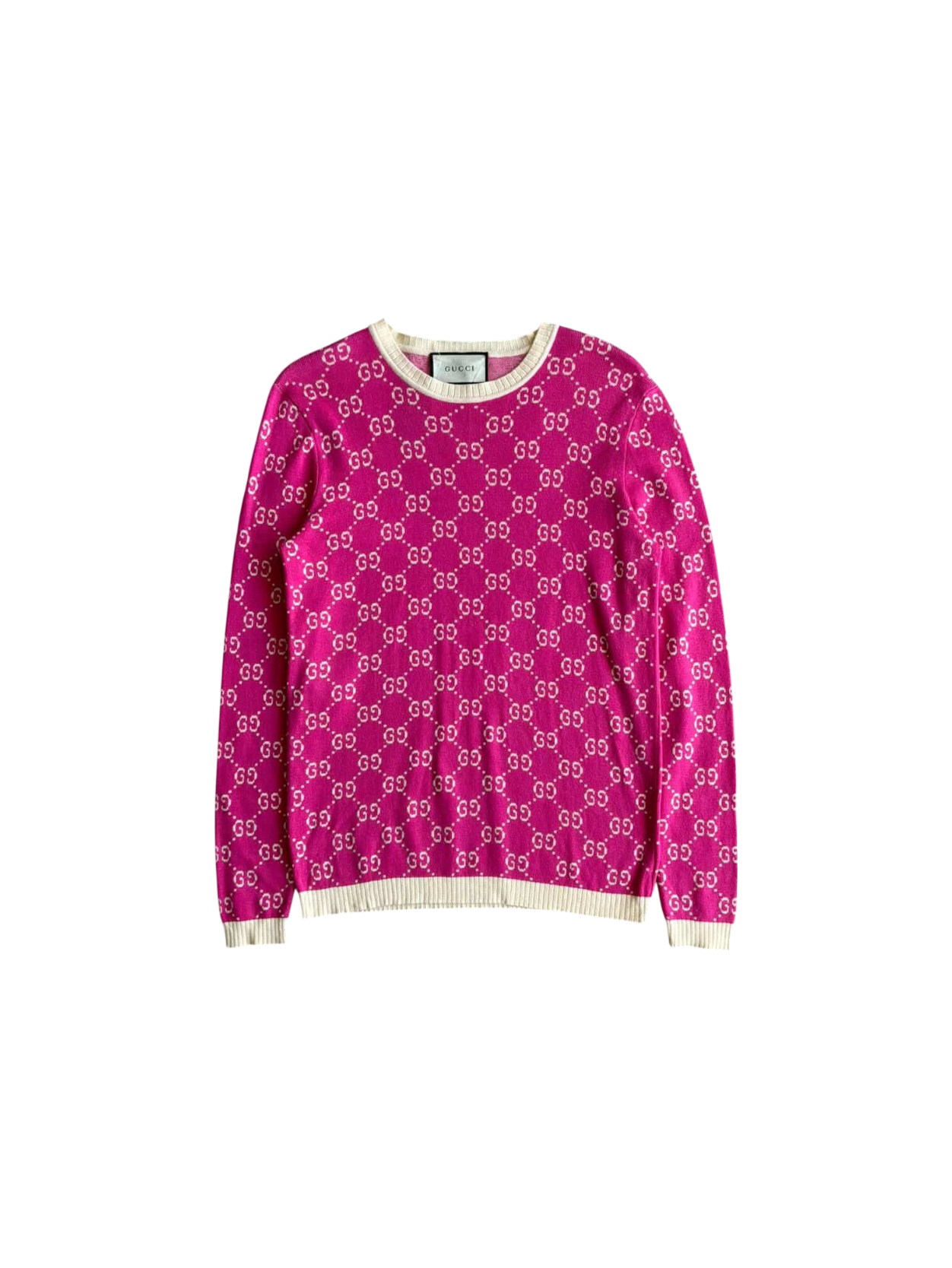 Gucci Monogram Pink Crewneck