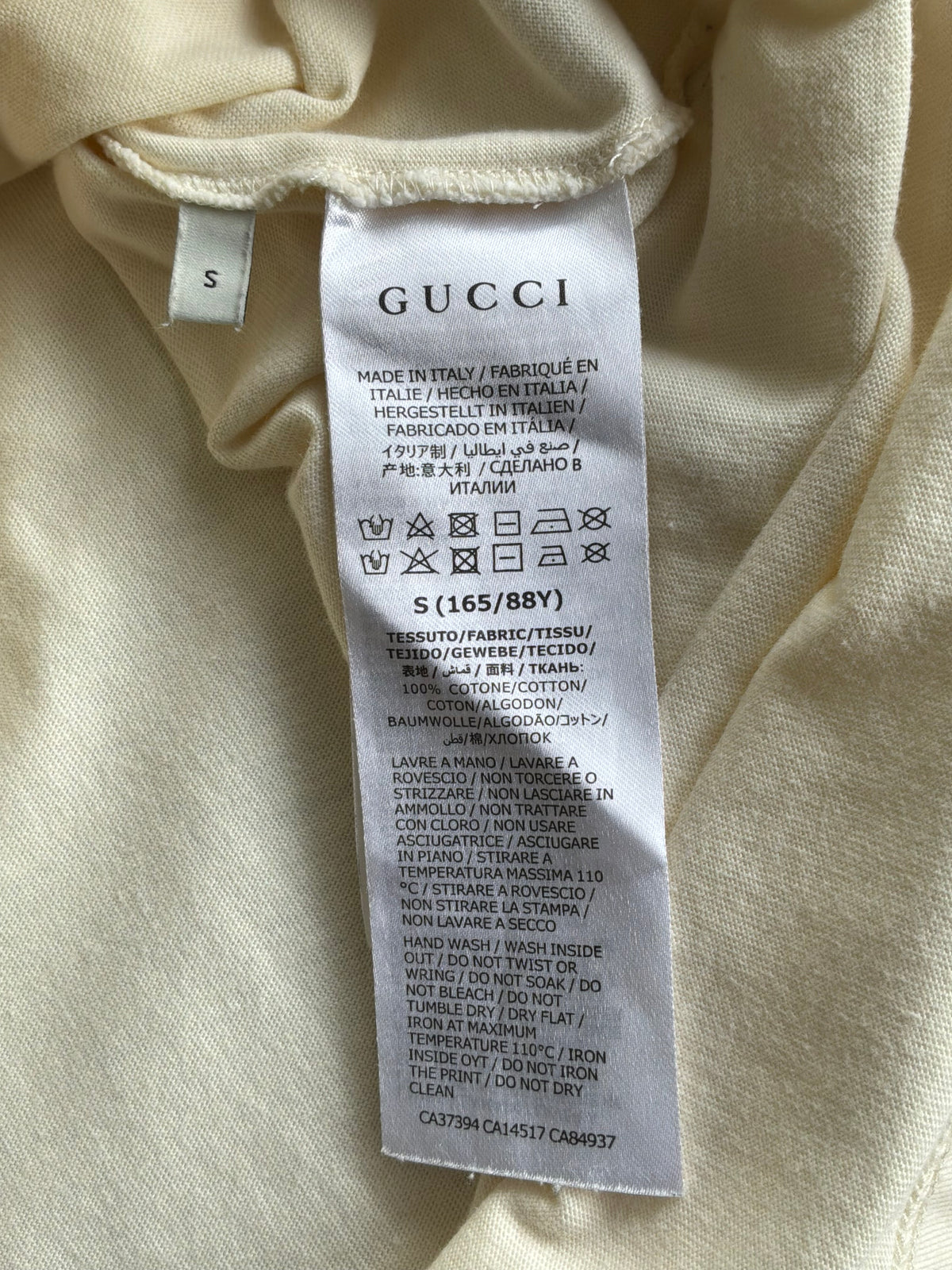 Gucci Blade Script Tee