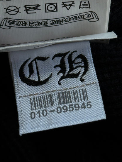 Chrome Hearts ‘Floral Plus’ Thermal Zip Hoodie