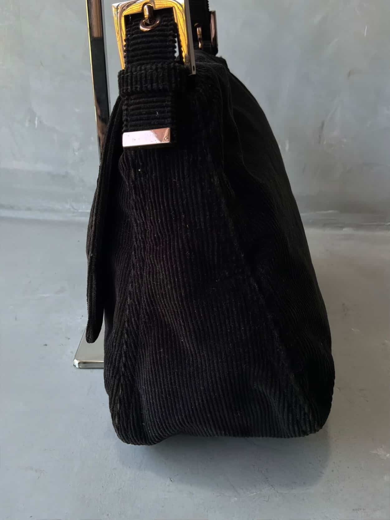 2000’s Fendi Curdoroy Copper Mamma Baguette Bag