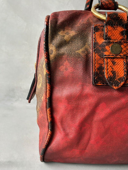 Louis Vuitton X Richard Prince Monogram Snakeskin Bag