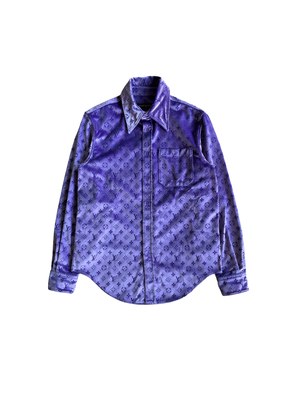 Louis Vuitton Velvet Monogram Shirt