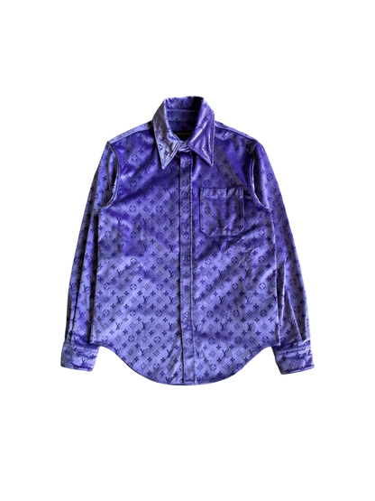 Louis Vuitton Velvet Monogram Shirt