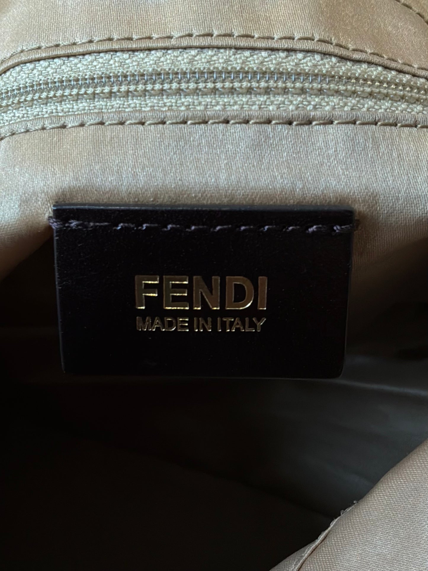 Fendi Mamma Baguette Brown Bag