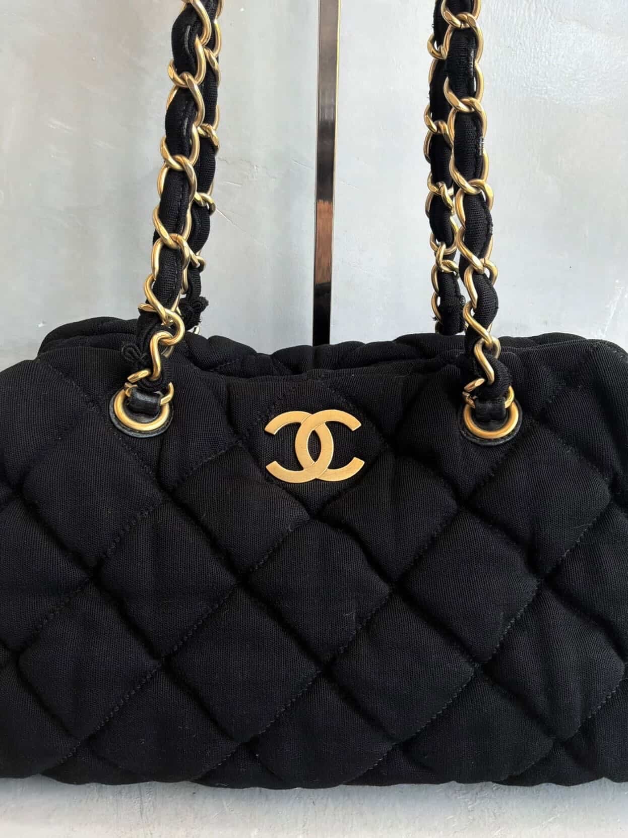 2000’s Chanel Bubble Quilted Chain Shoulder Bag
