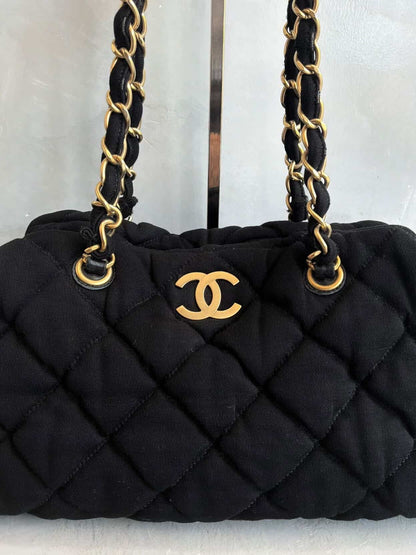 2000’s Chanel Bubble Quilted Chain Shoulder Bag