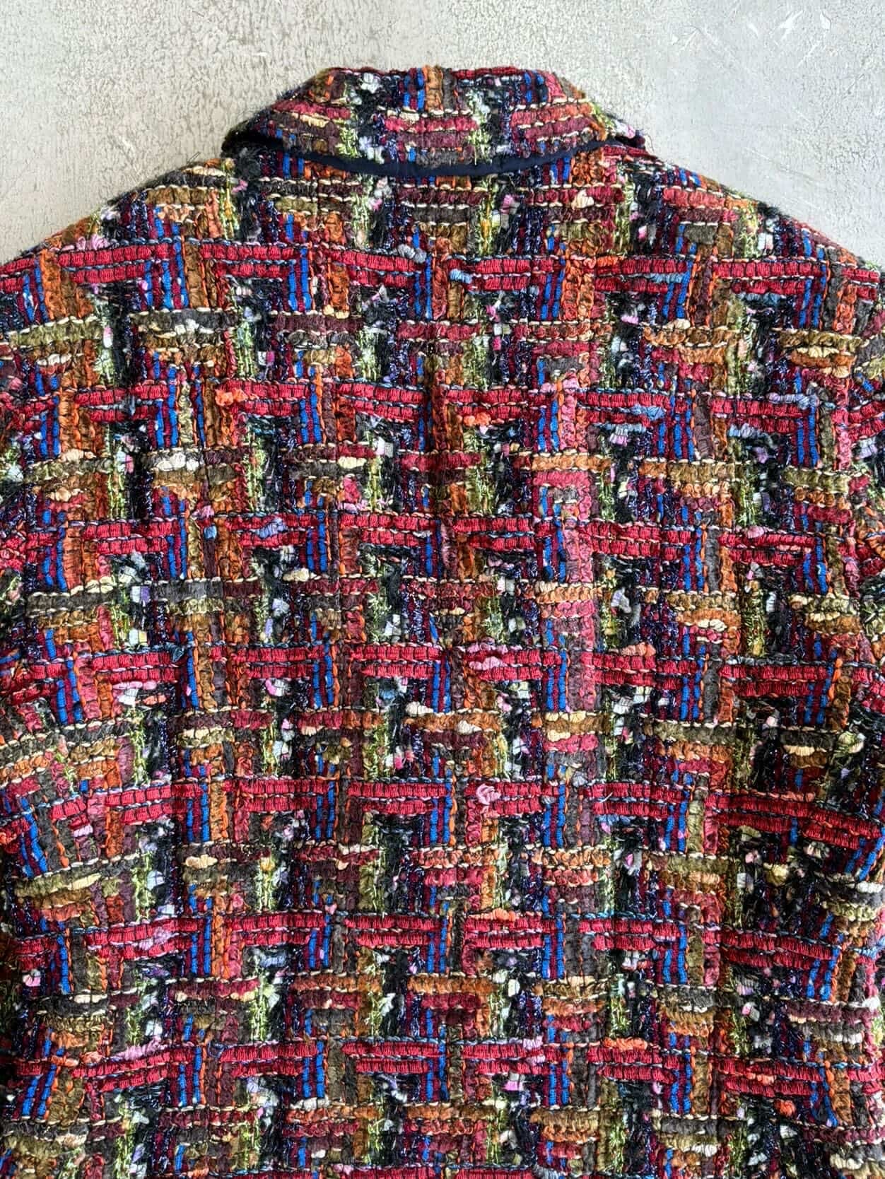 1993 Chanel Multicolor Tweed Blazer