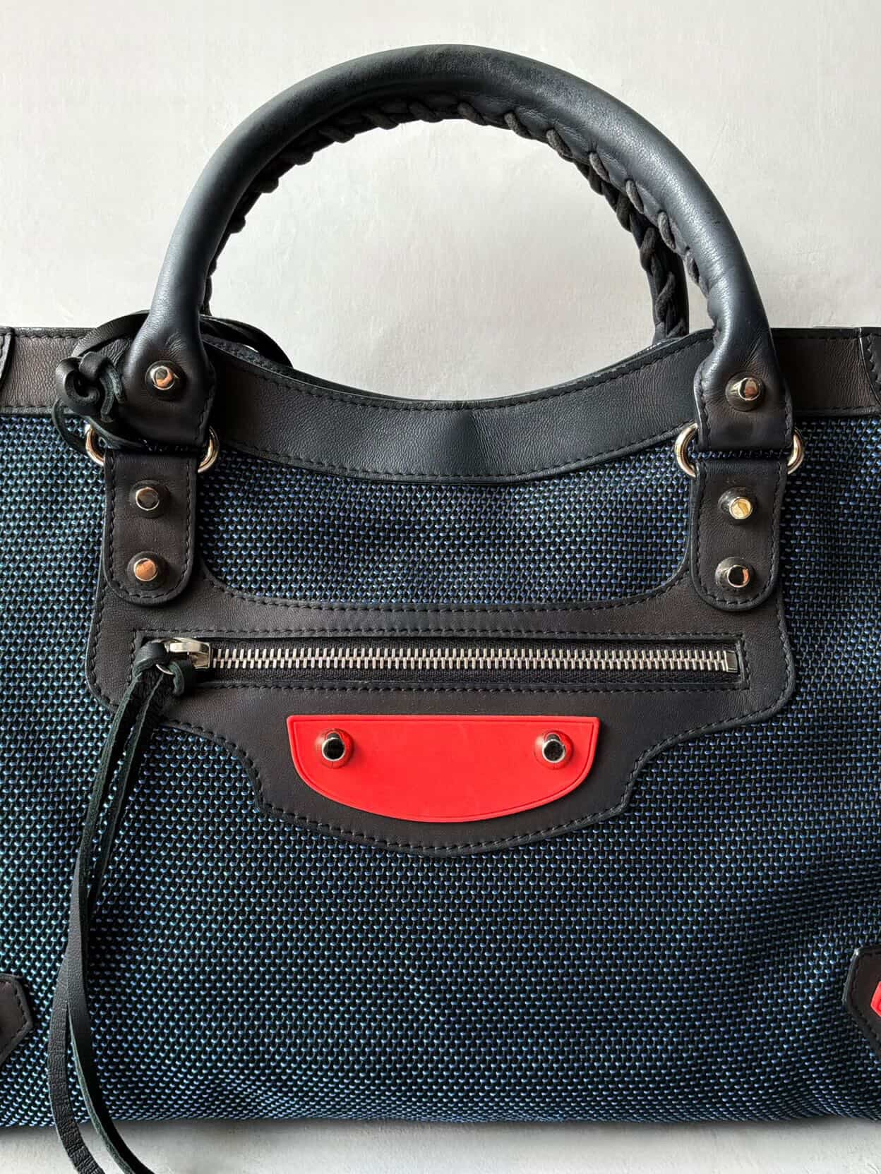 Balenciaga Classic City Mesh Arena Bag