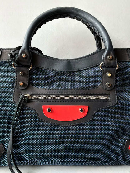 Balenciaga Classic City Mesh Arena Bag