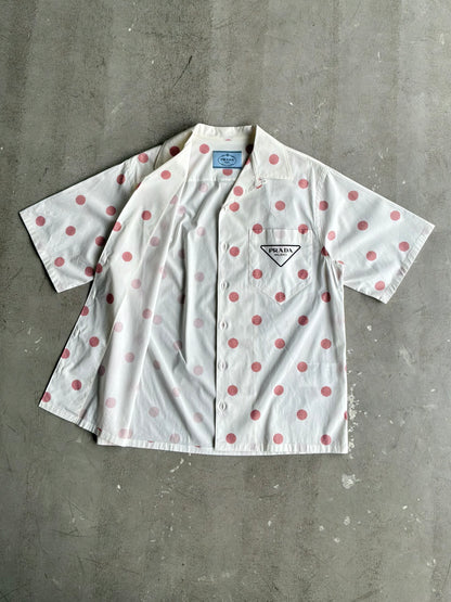Prada Polka Bowling Shirt