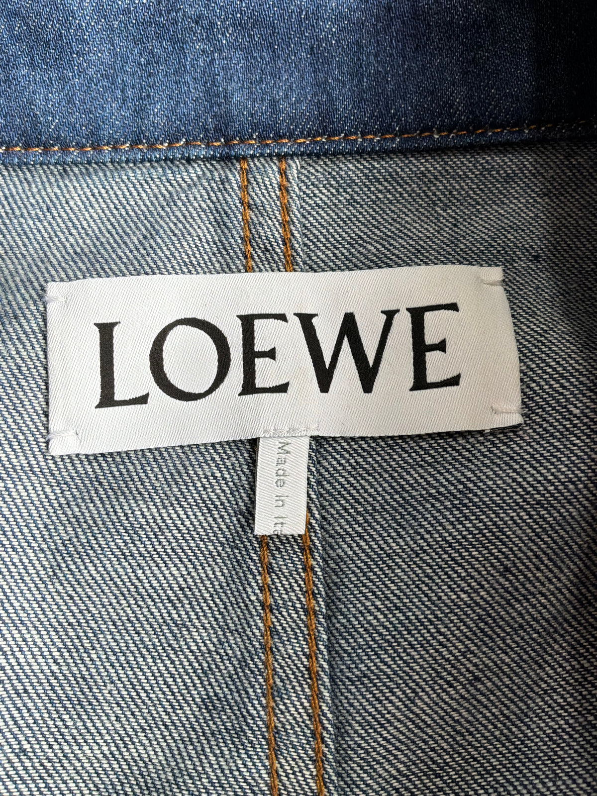 Loewe Anagram Workwear Denim Jacket