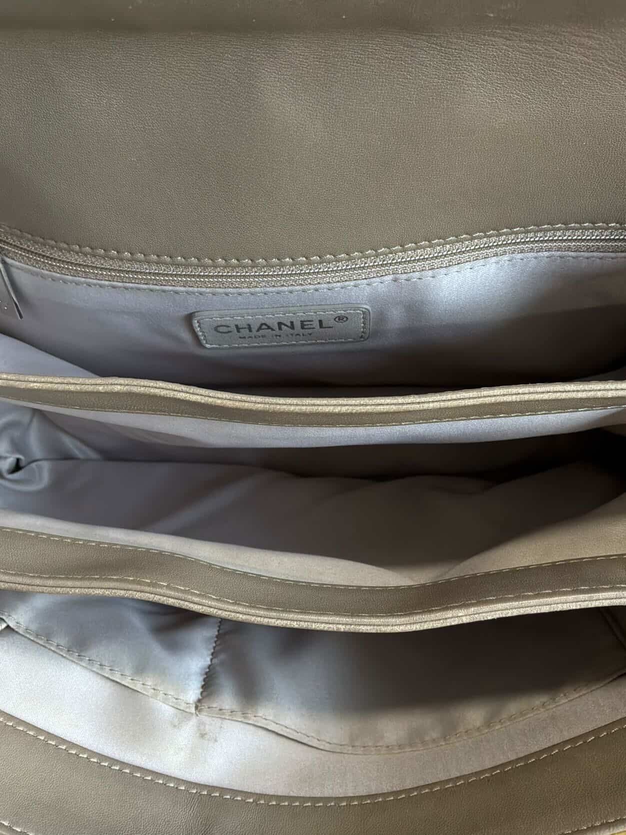 Chanel Classic Jumbo Single Flap Yellow Patent Handbag