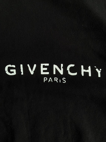 Givenchy Cracked Script Crewneck