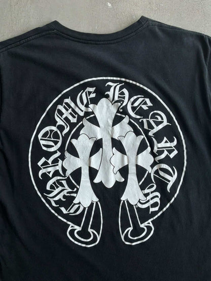 Chrome Hearts Triple Cross Horseshoe Tee