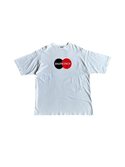 Balenciaga MasterCard Logo Tee