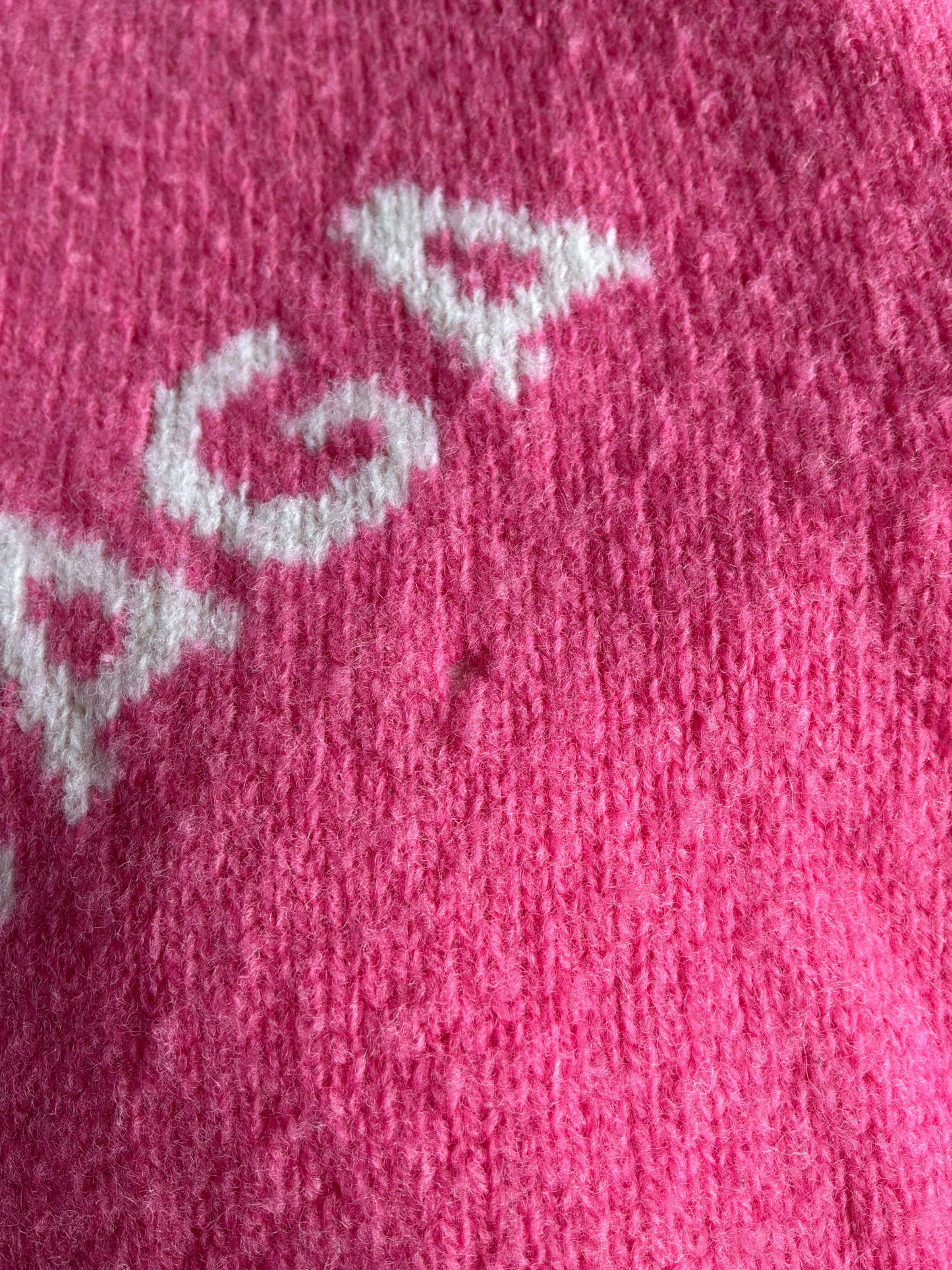 Balenciaga All Over Print Pink Crewneck