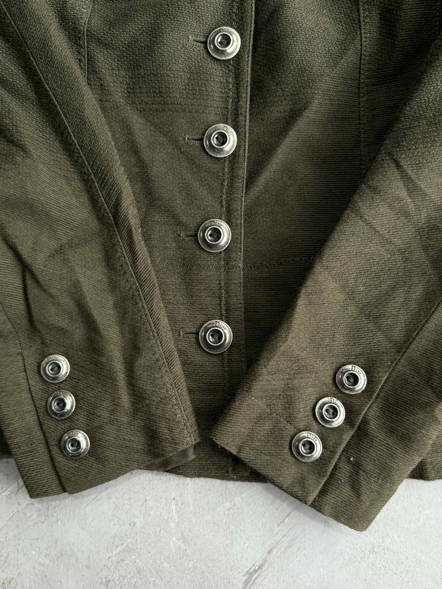 2000s Dior by John Galliano Wool Coat