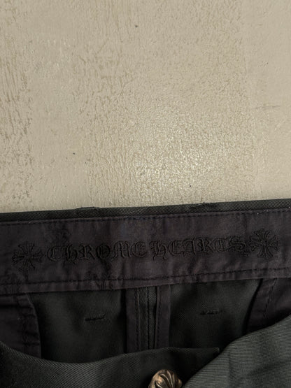 Chrome Hearts Spiderman Cross Patches Chino Pants