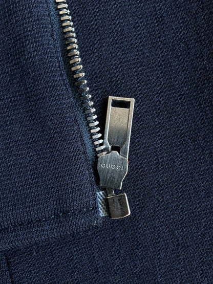 Gucci Panther Wool Patch Bomber Jacket