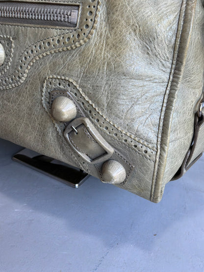 Balenciaga Classic City Giant Studs Beige