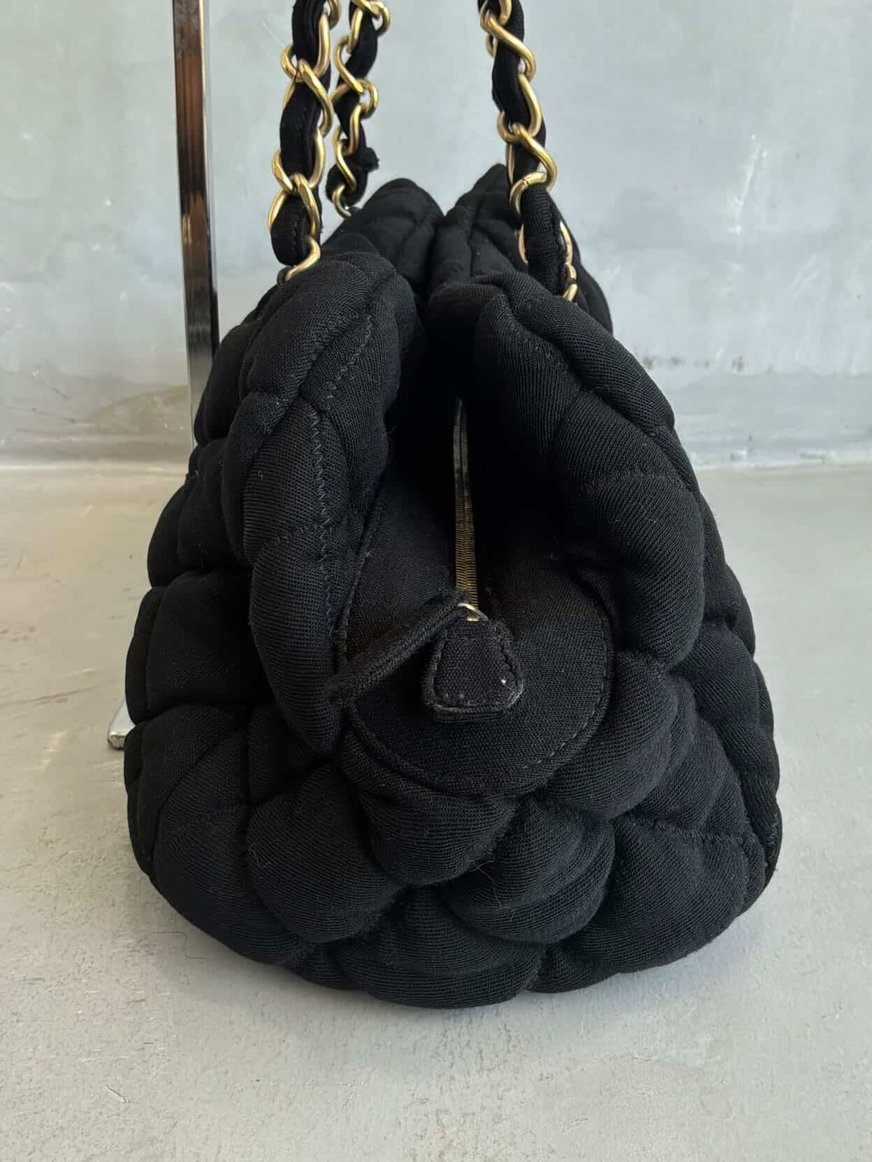 2000’s Chanel Bubble Quilted Chain Shoulder Bag