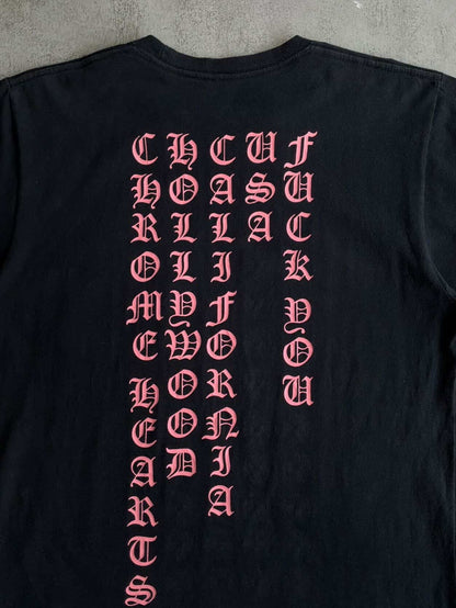 Chrome Hearts Vertical Script Tee