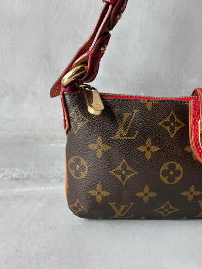 Louis Vuitton x Murakami Cherry Lizard Trim Pochette