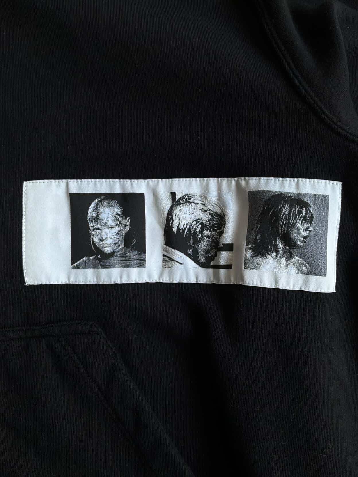 Rick Owens Drkshdw Photo Patch Zip Hoodie