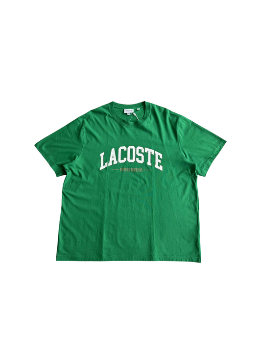 Lacoste Spellout Green Tee