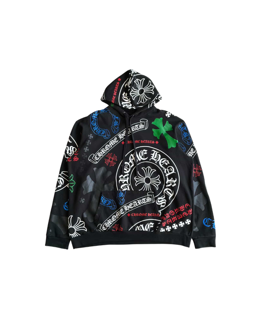 Chrome Hearts All Over Print Hoodie
