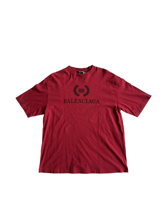 Balenciaga T shirt Laurel BB Logo Tee