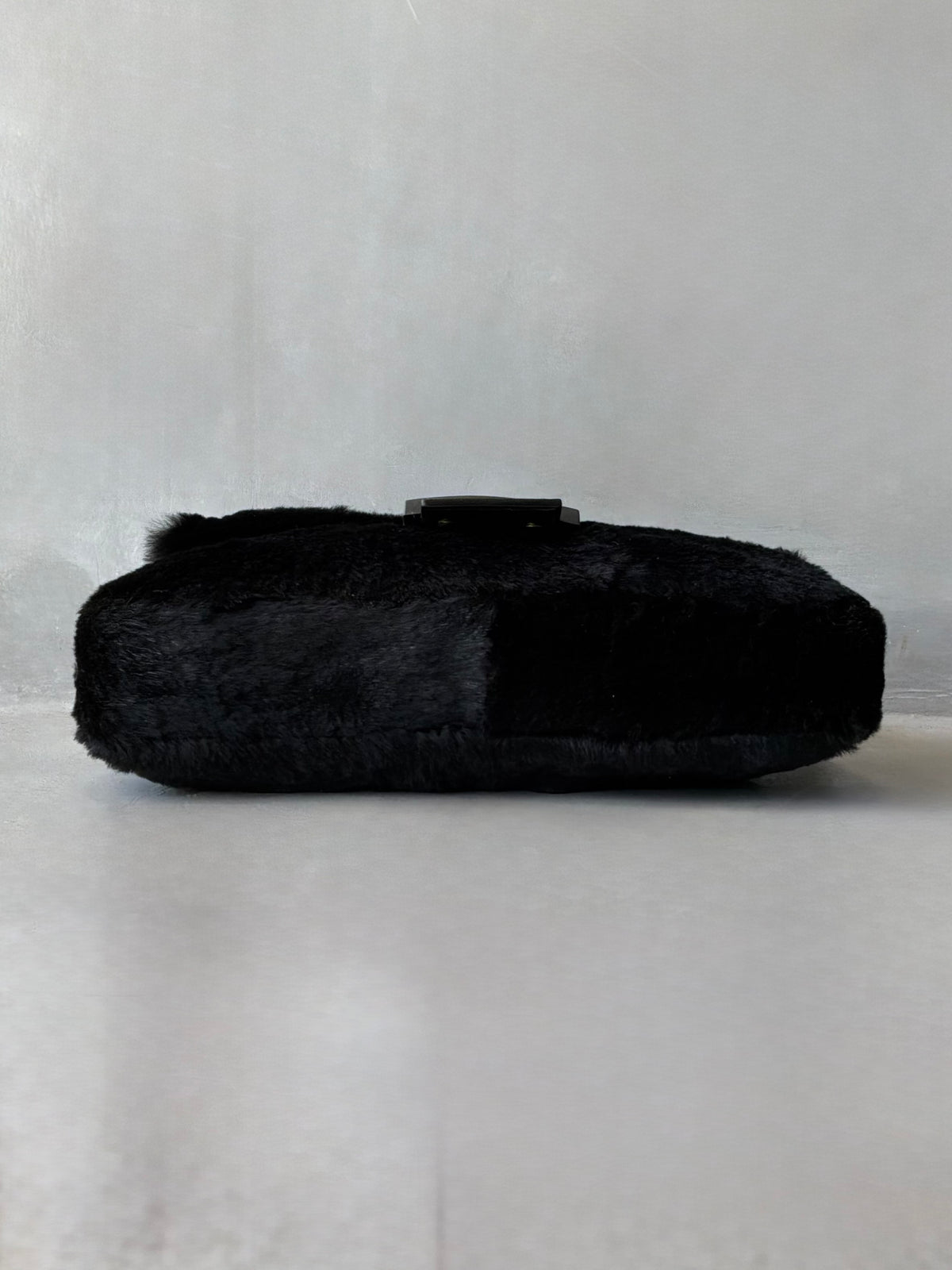 Fendi Rabbit Fur Baguette Bag