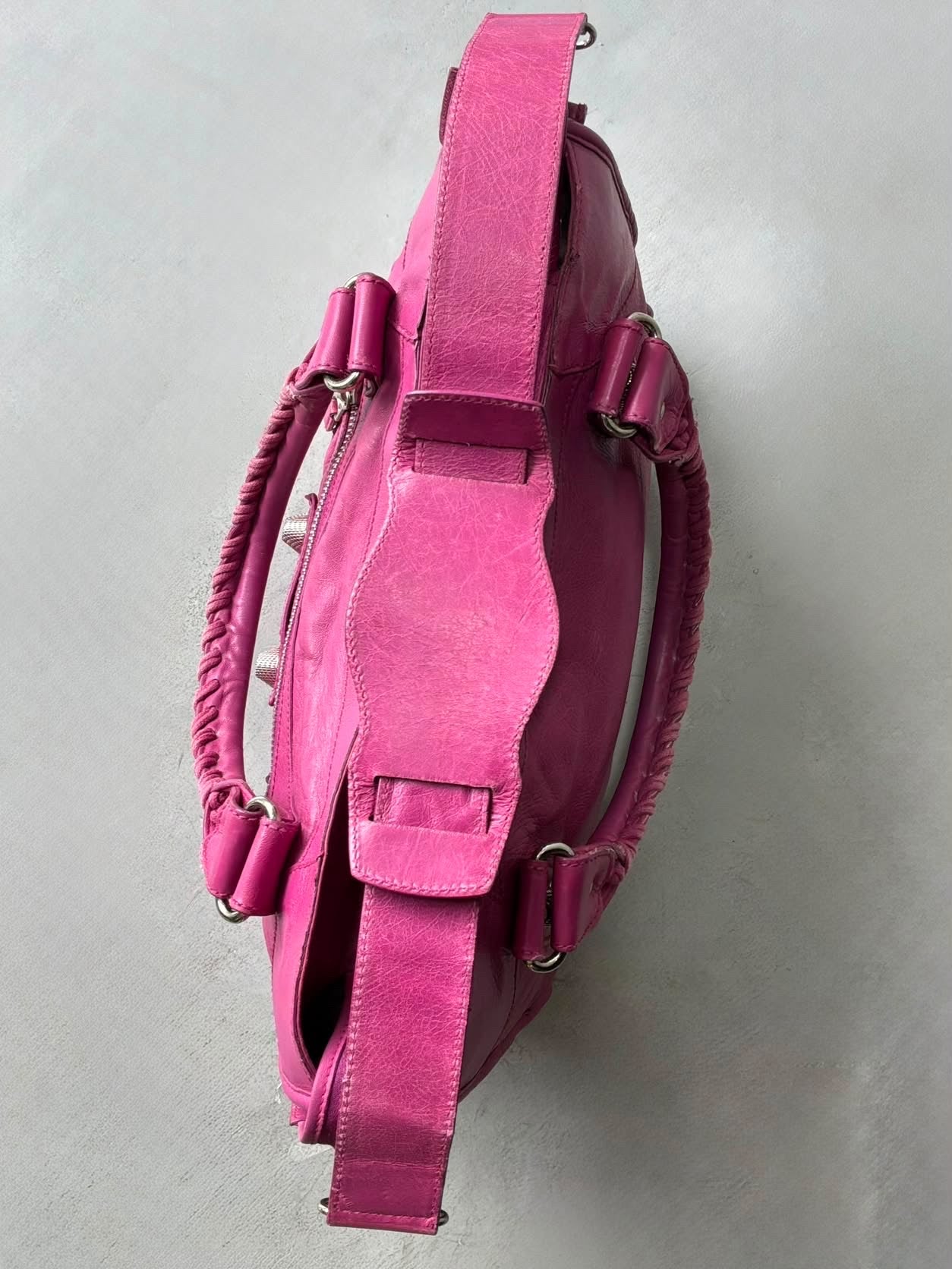 Balenciaga City Giant 21 Purple/Pink Lambskin Bag